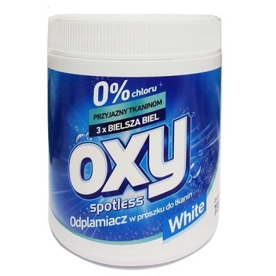 Кисневий плямовивідник для білих тканин OXY Spotless White, 730г